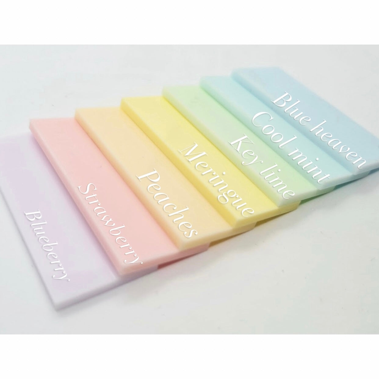 Triple Acrylic Cake Toppers