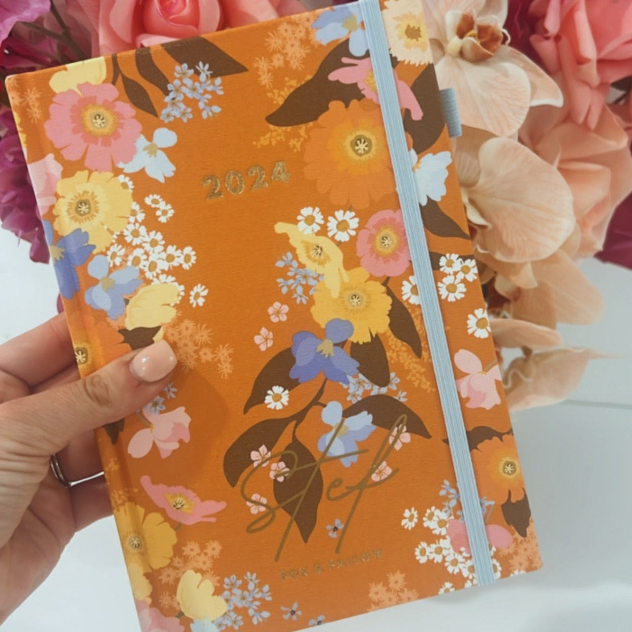 2024 A5 Botanika Rust Diary