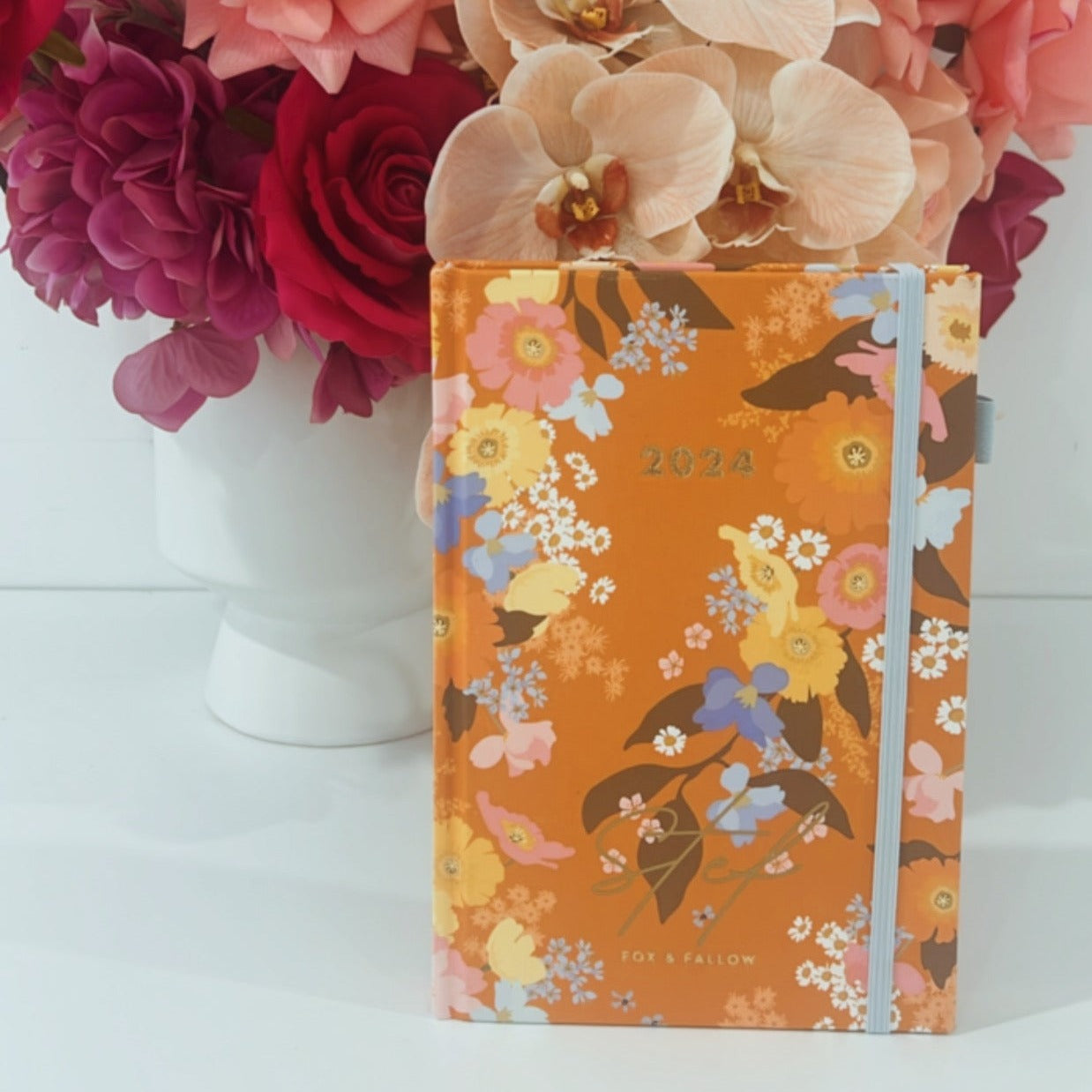 2024 A5 Botanika Rust Diary