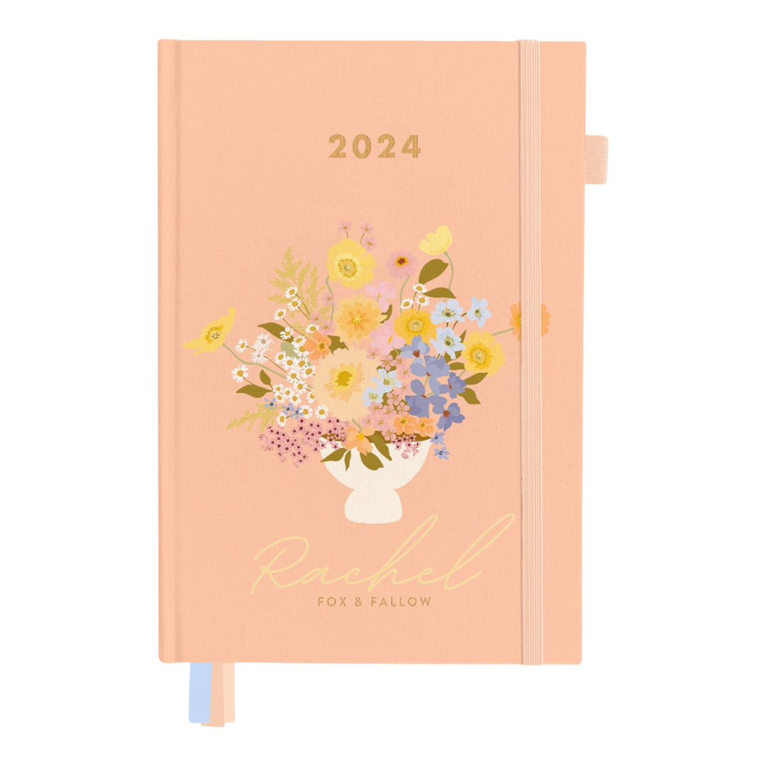 2024 A5 Spring Florals Diary