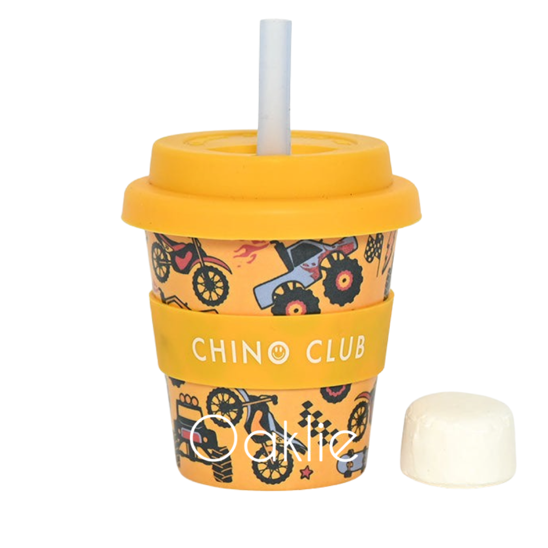 Personalised WHEELIES Baby Chino Keep Cu