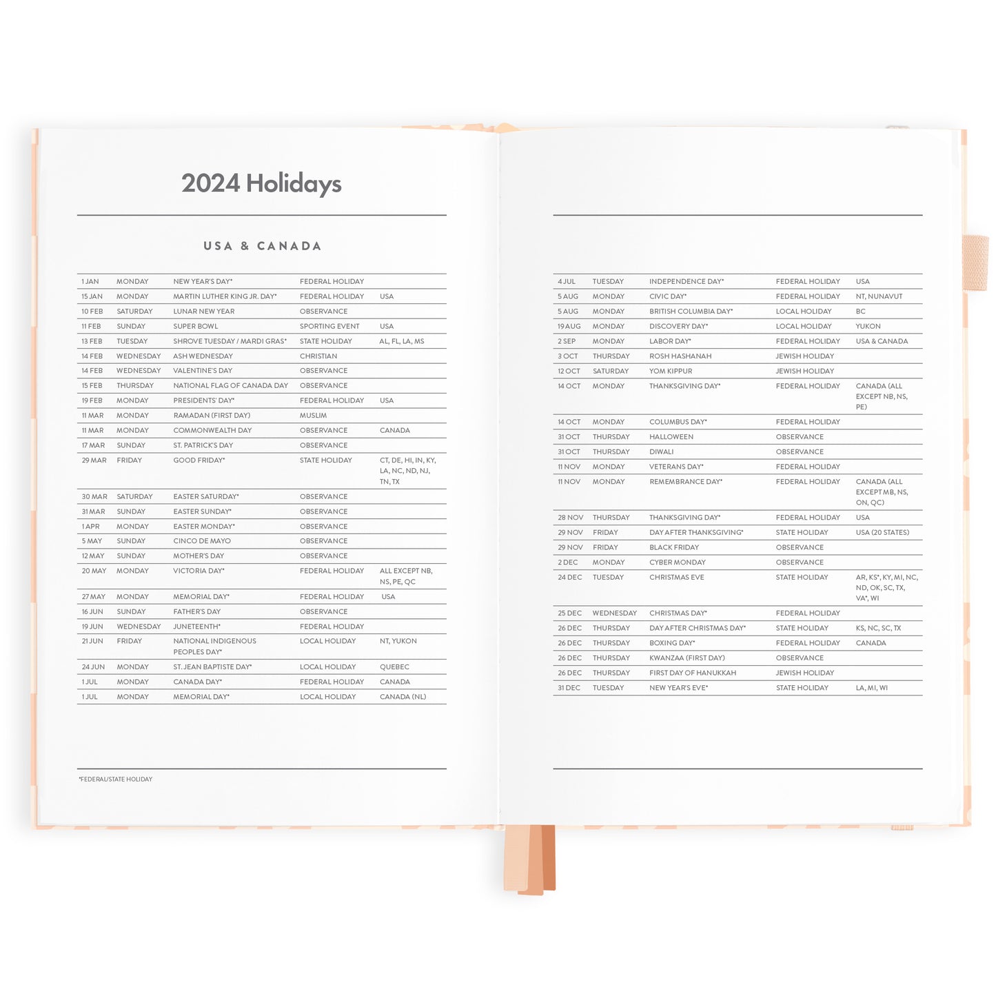 2024 A5 Daisy Diary