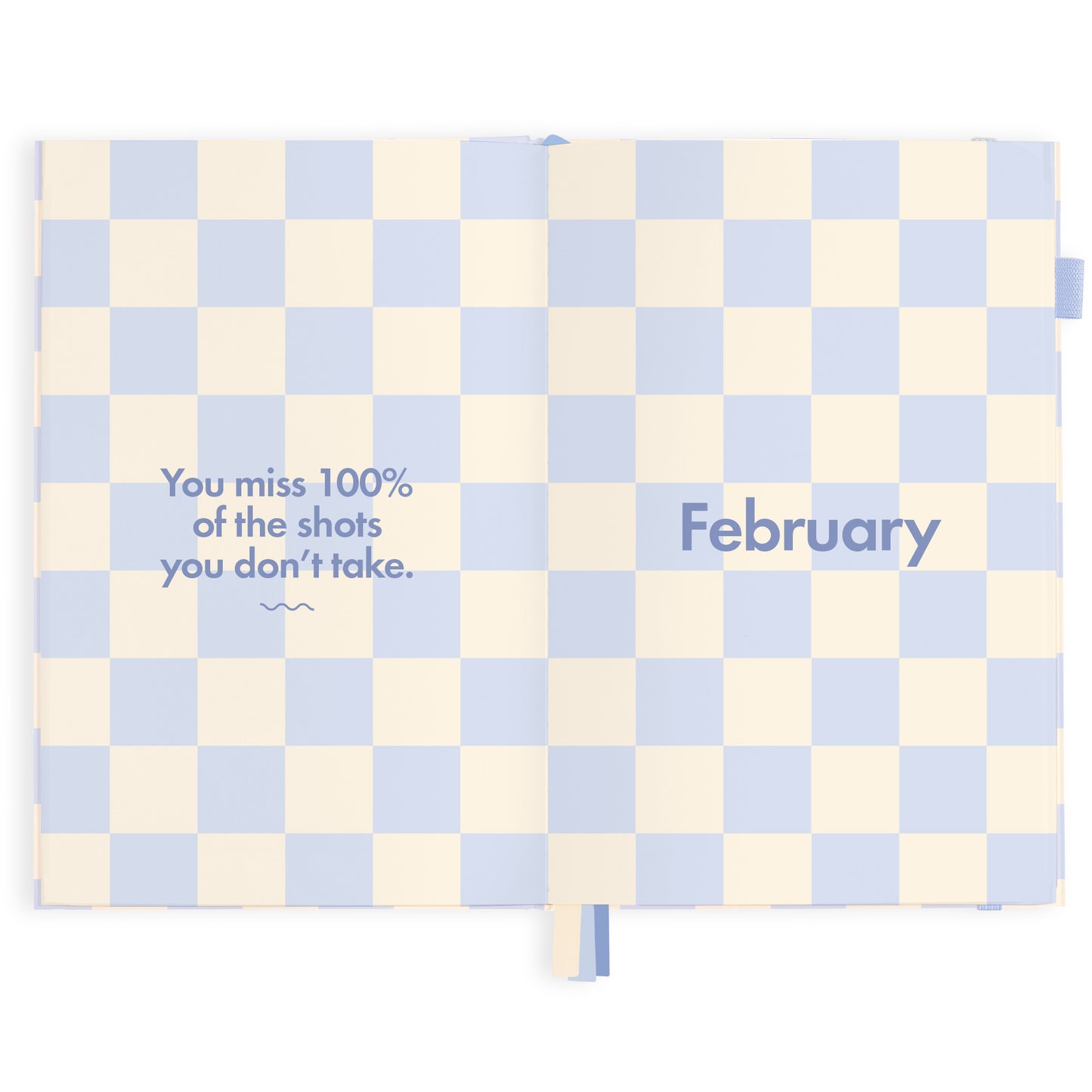 2024 A5 Blue Check Diary