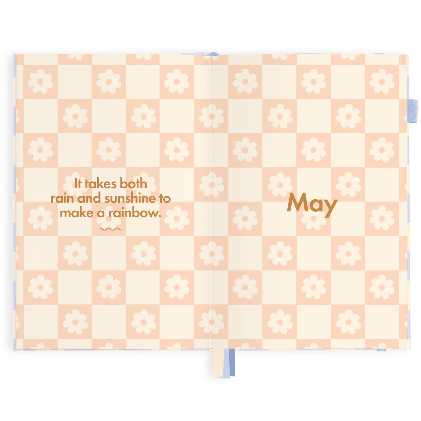 2024 A5 Blue Check Diary