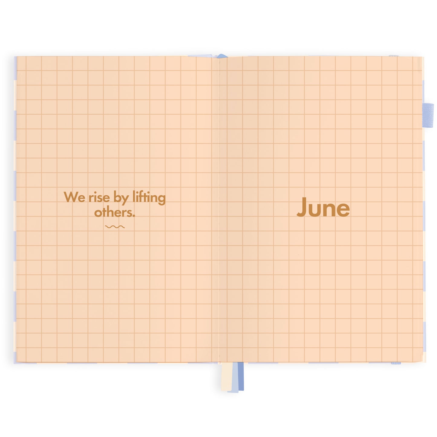 2024 A5 Blue Check Diary