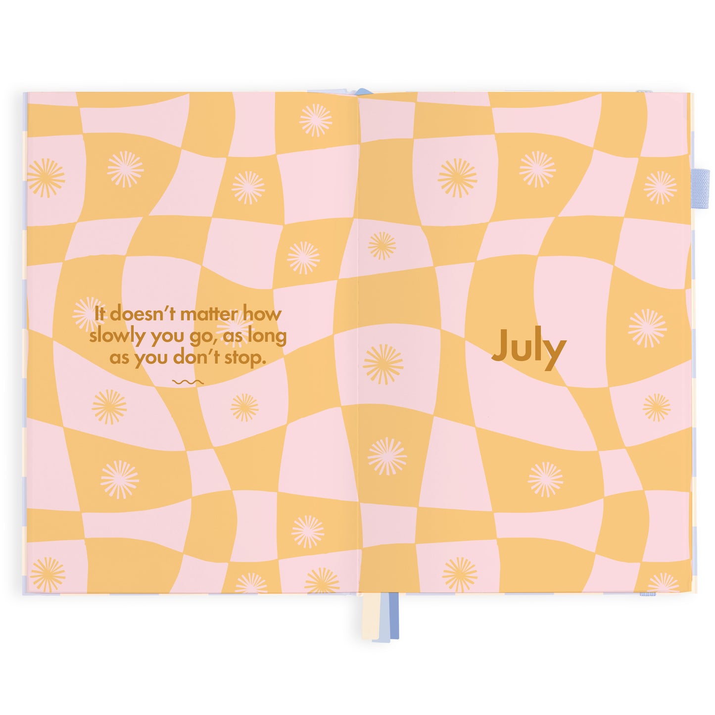 2024 A5 Blue Check Diary
