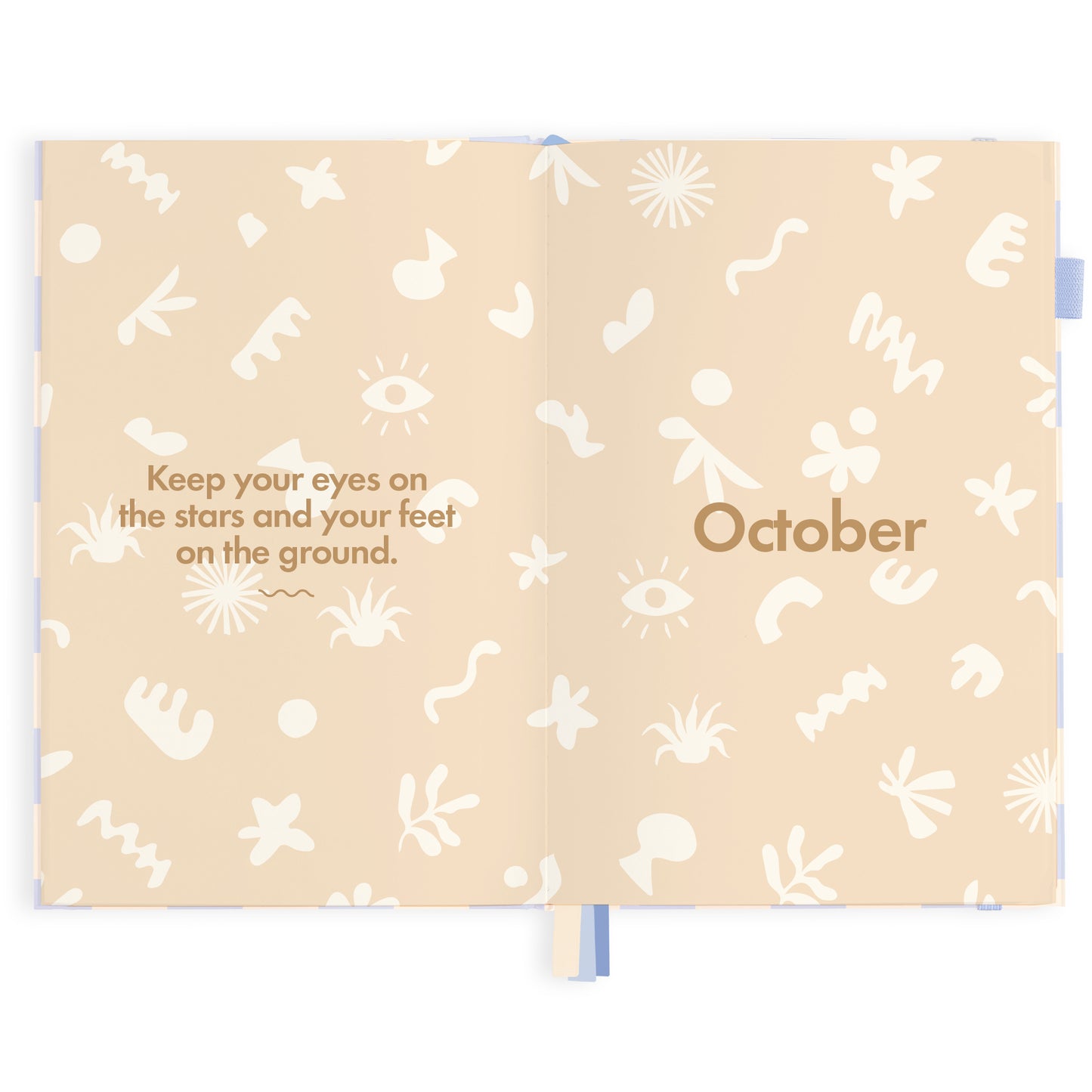 2024 A5 Blue Check Diary