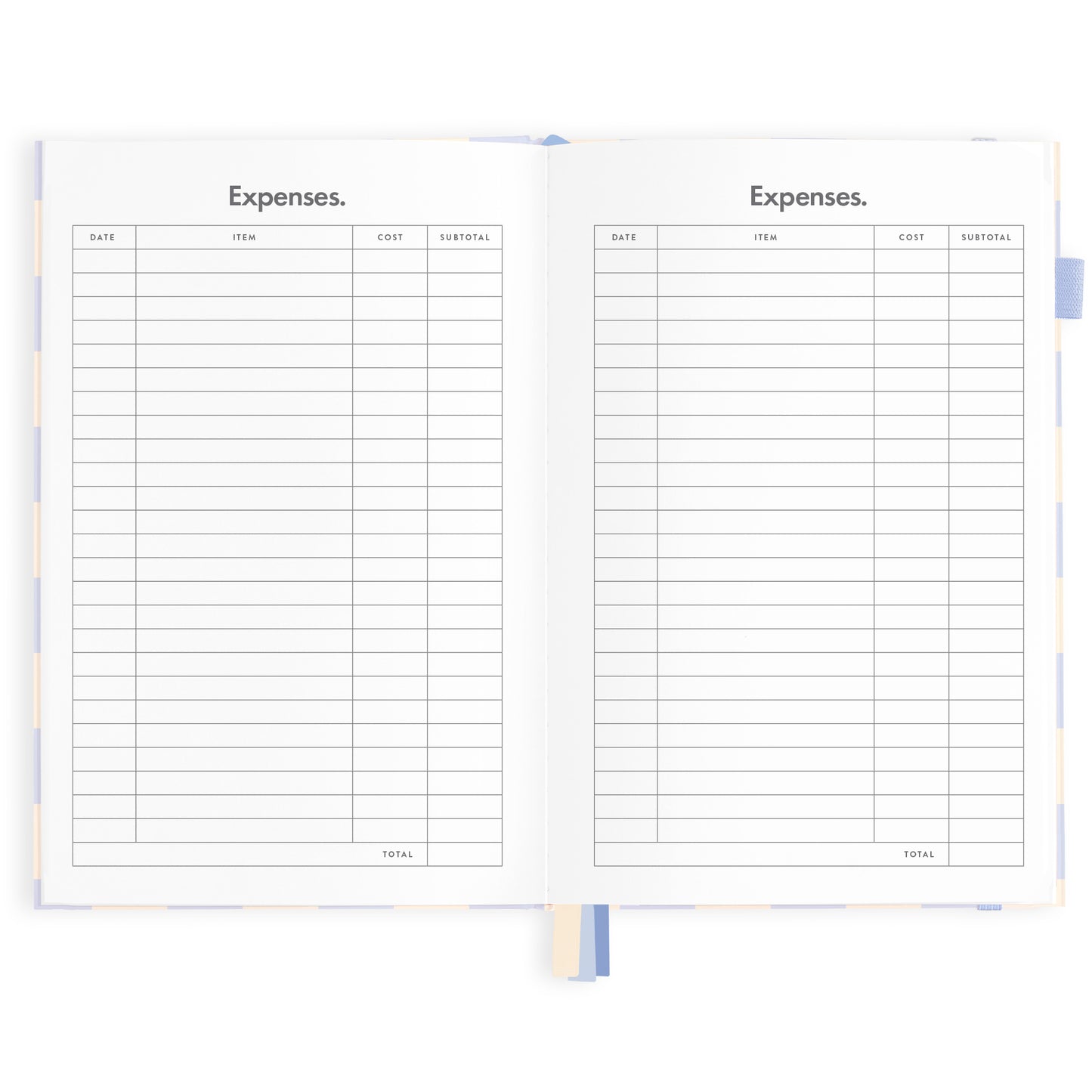 2024 A5 Blue Check Diary