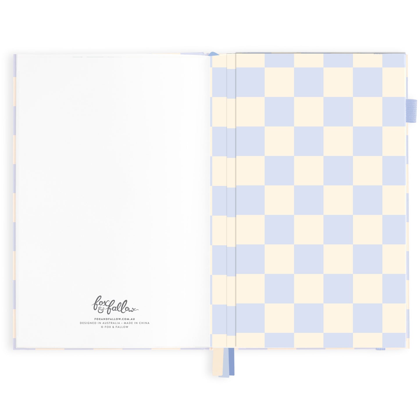 2024 A5 Blue Check Diary