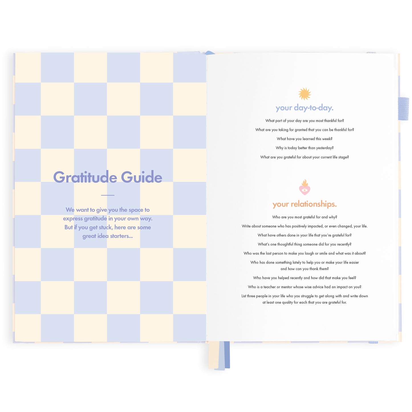 2024 A5 Blue Check Diary