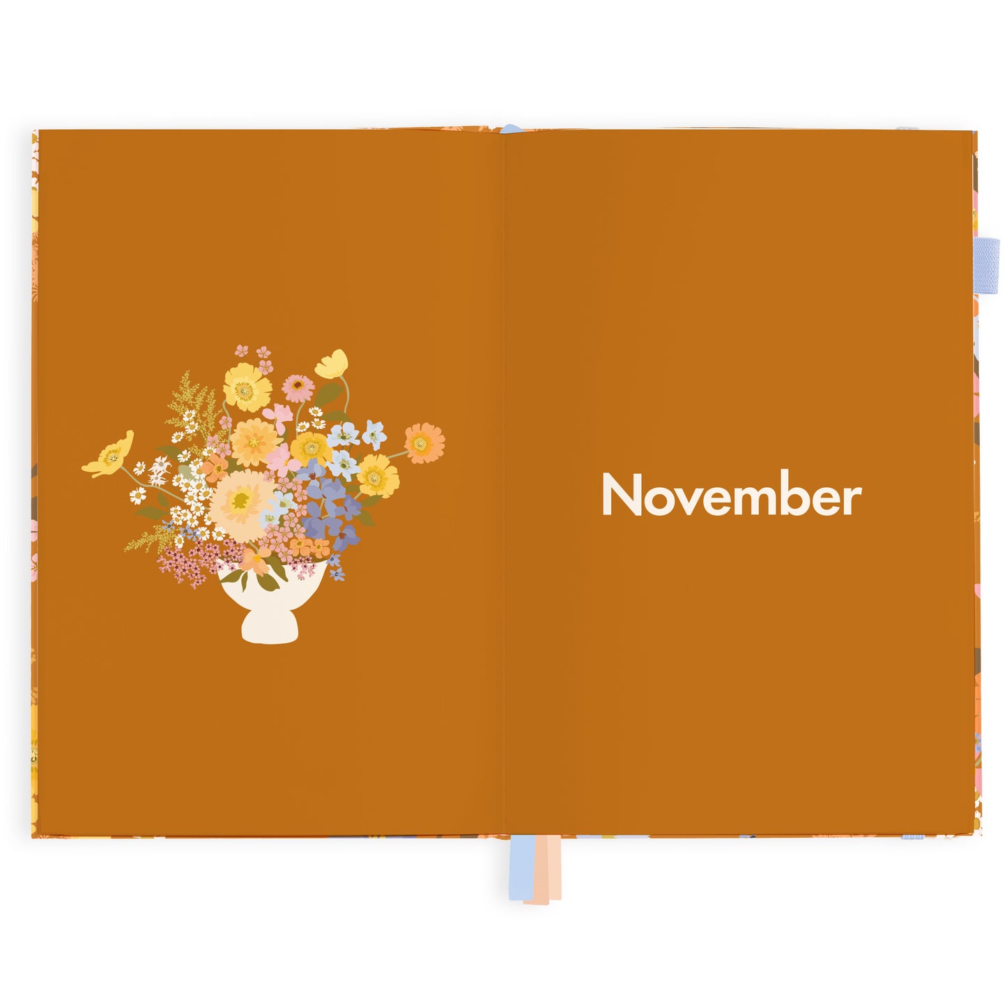2024 A5 Botanika Rust Diary