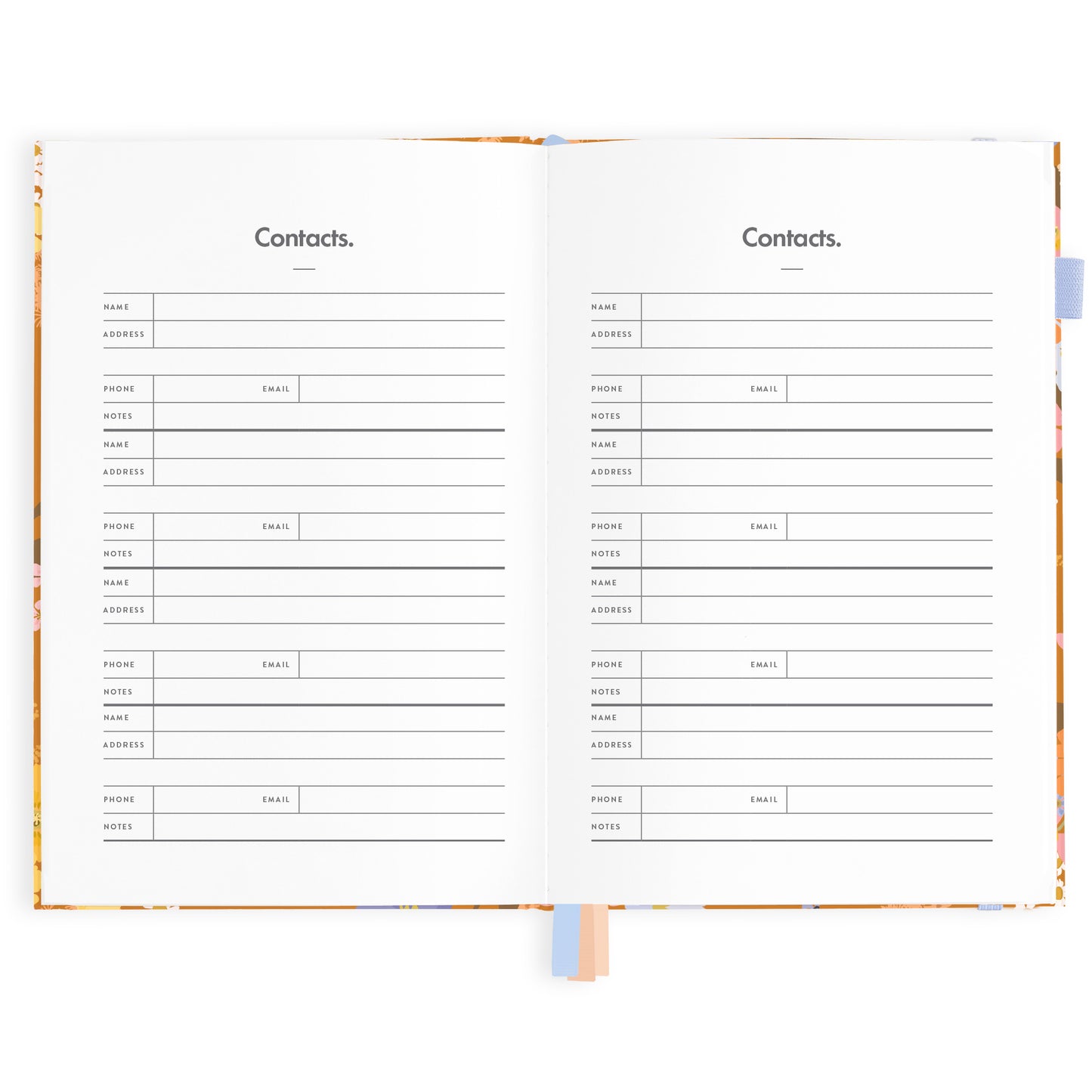 2024 A5 Botanika Rust Diary