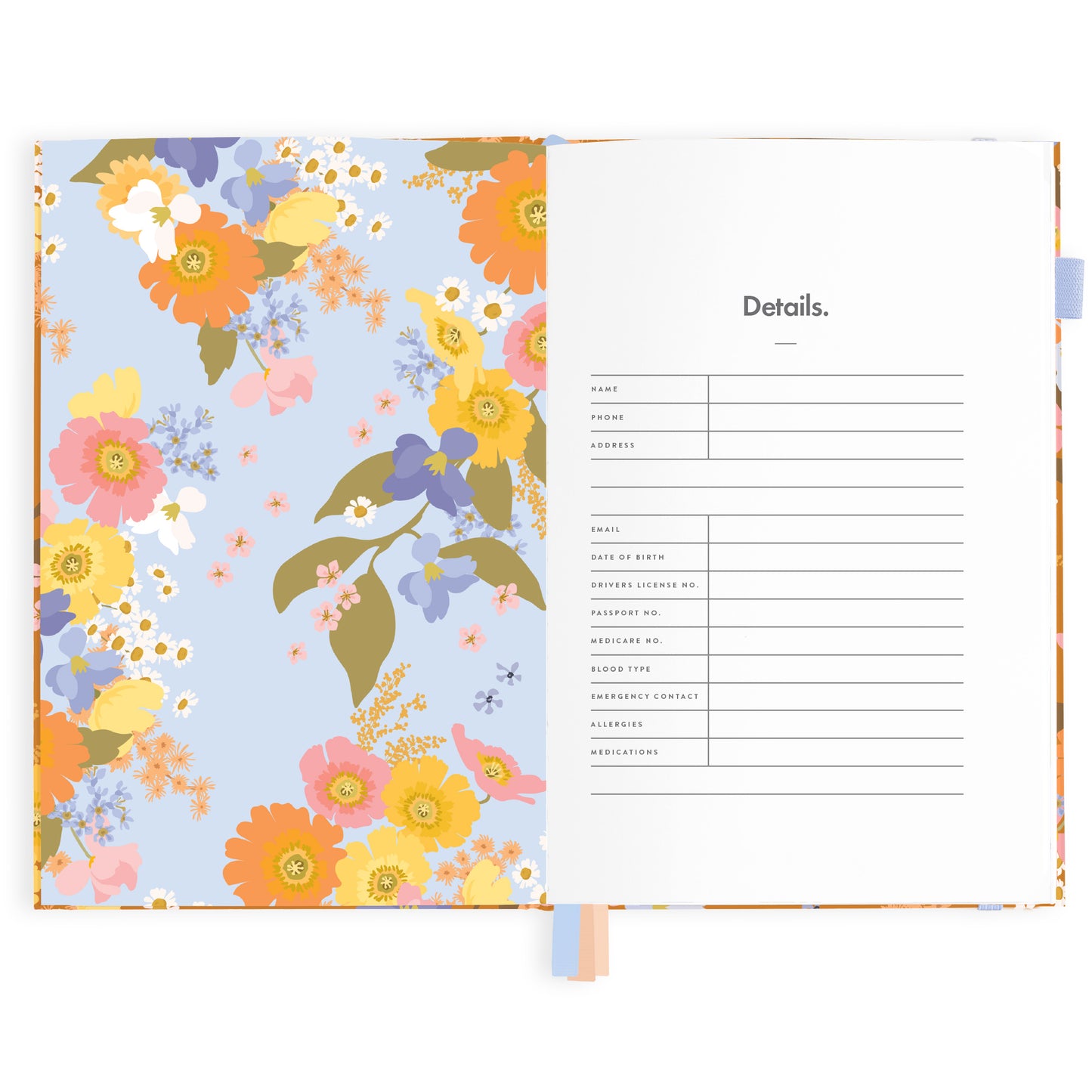 2024 A5 Botanika Rust Diary