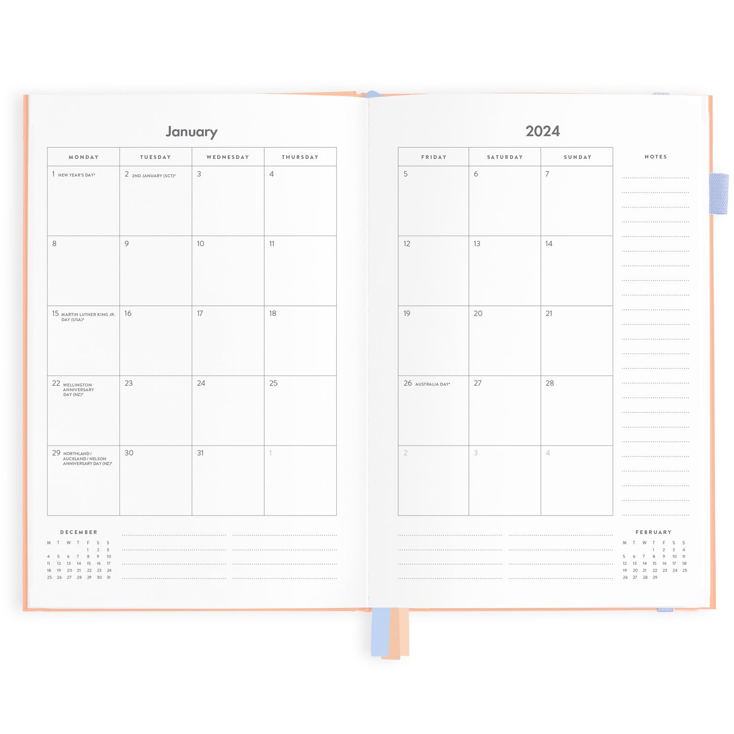 2024 A5 Spring Florals Diary