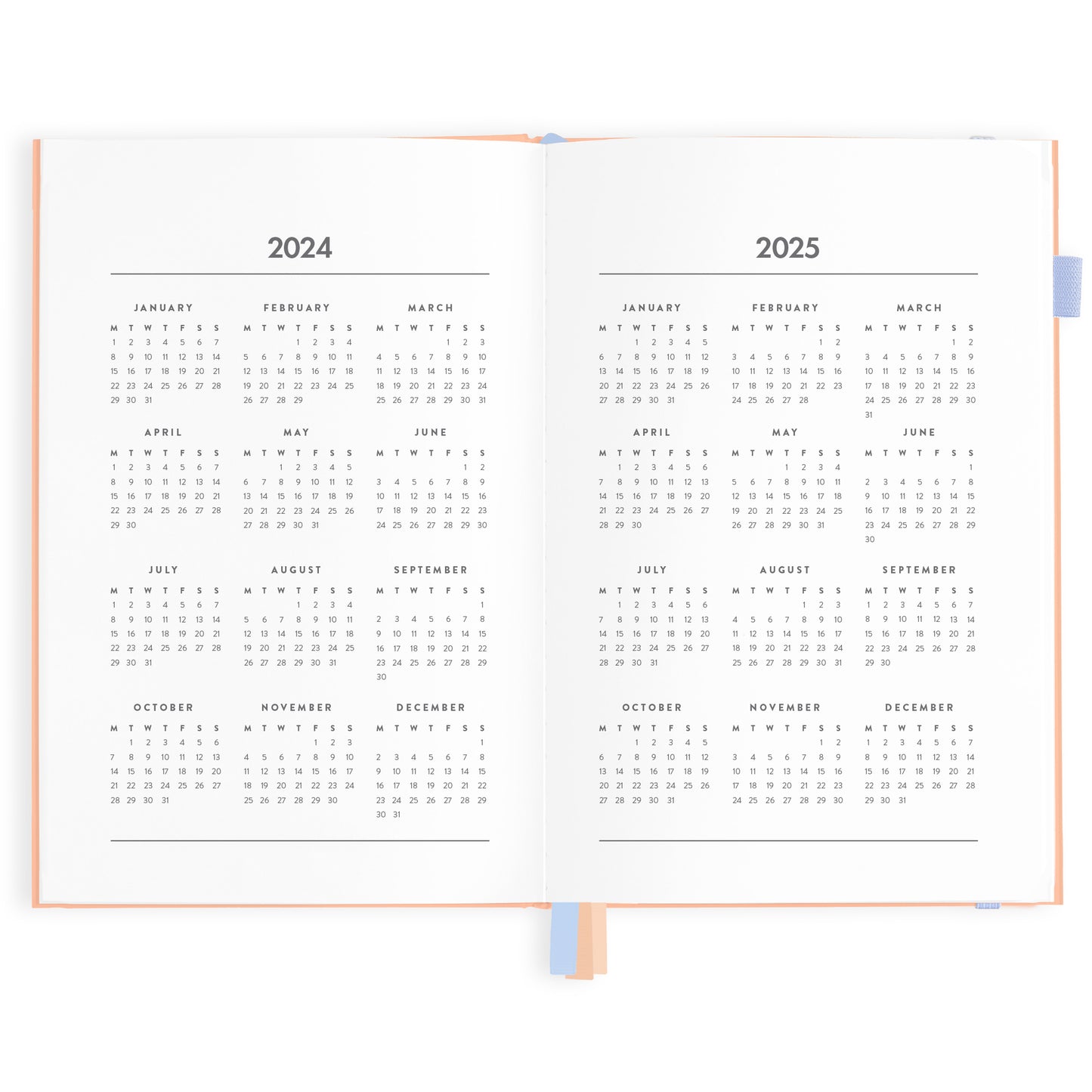 2024 A5 Spring Florals Diary