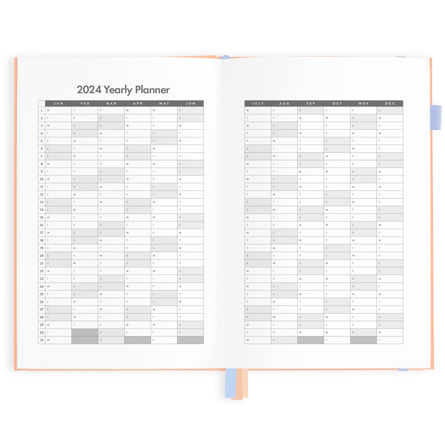2024 A5 Spring Florals Diary