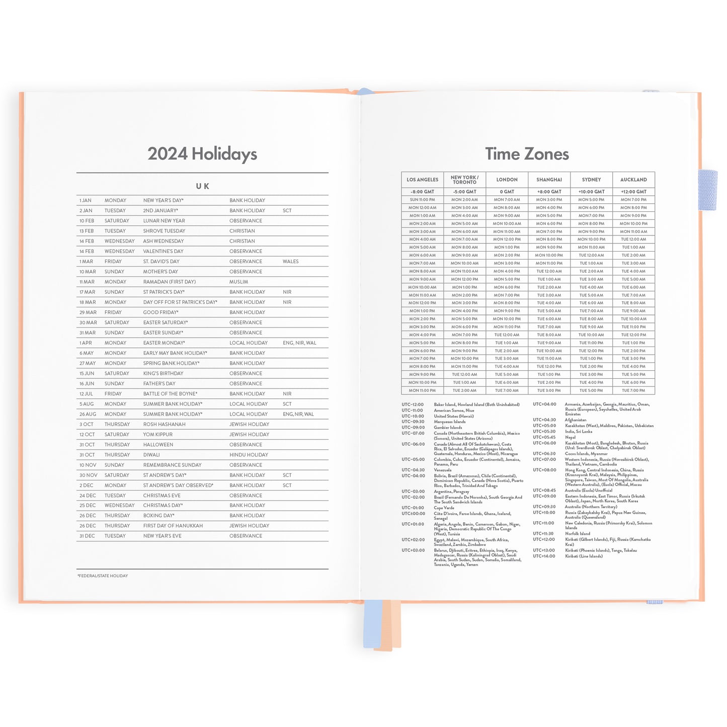 2024 A5 Spring Florals Diary