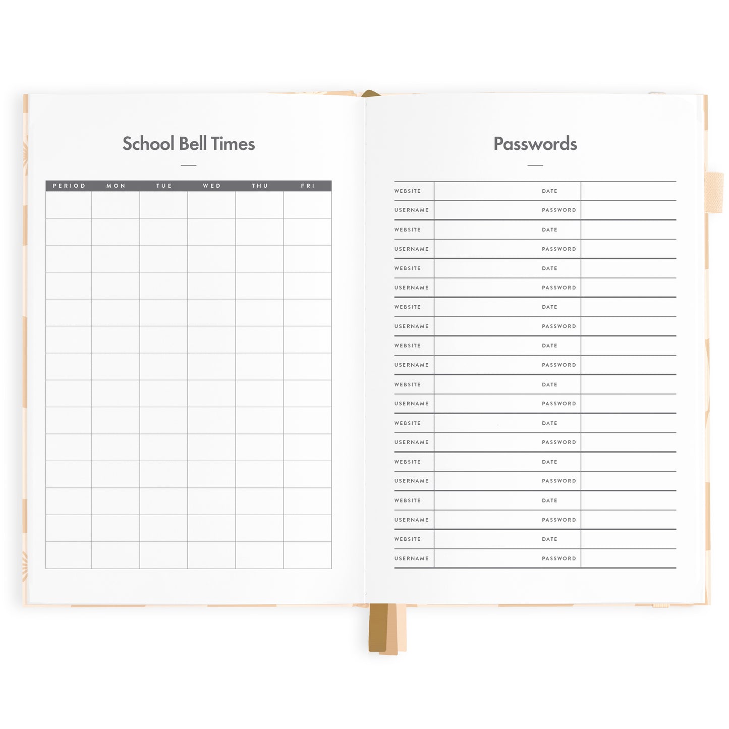 2024 A5 Teacher Planner