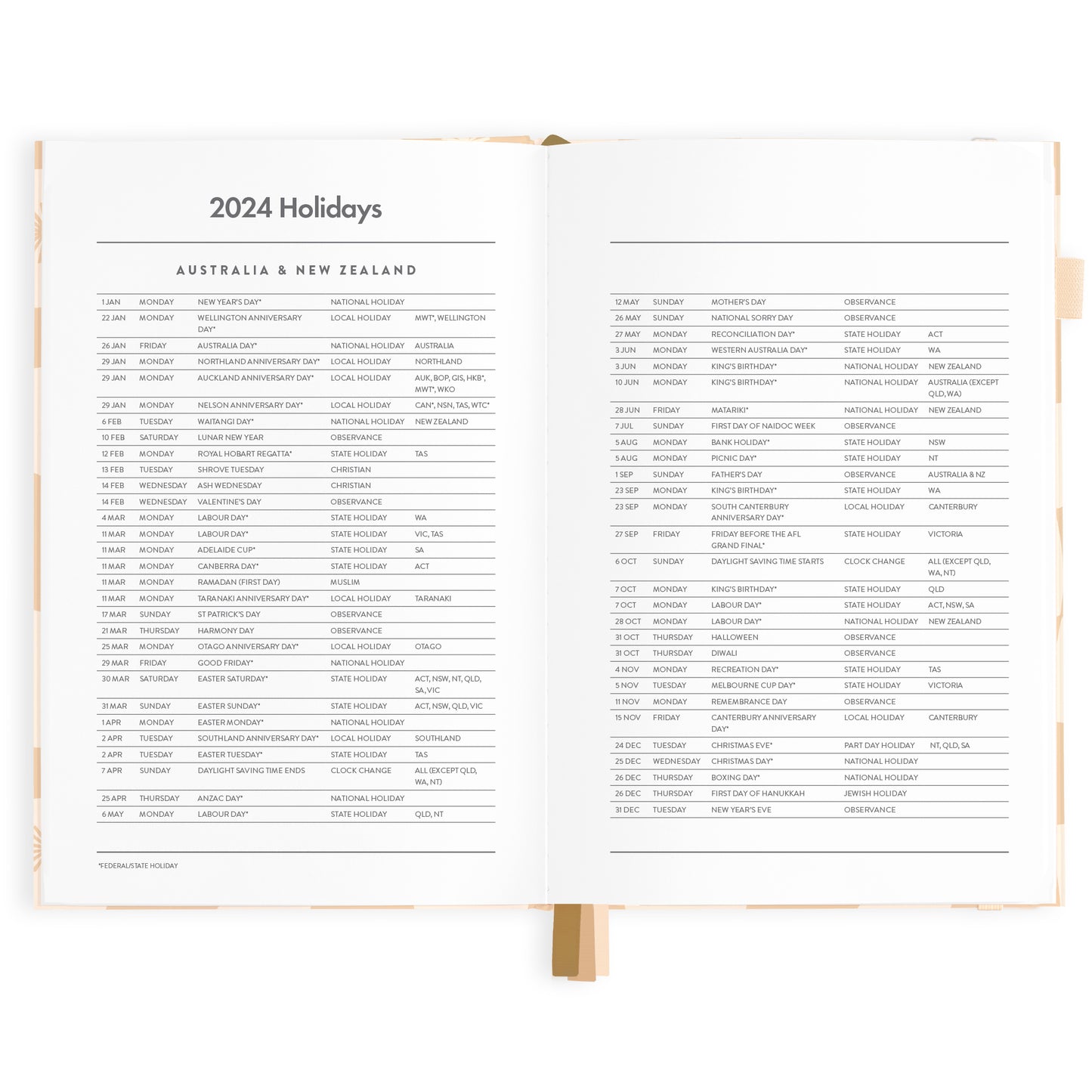 2024 A5 Teacher Planner