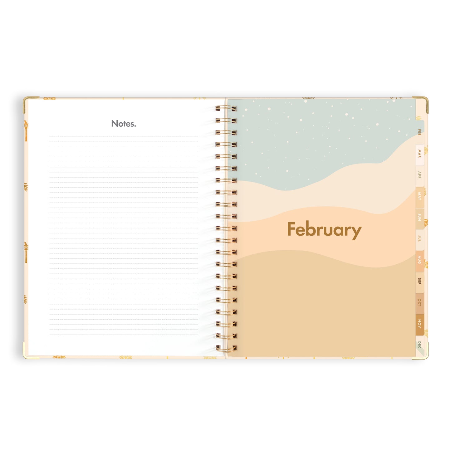 2024 A4 Teacher Planner- Tiny Palms