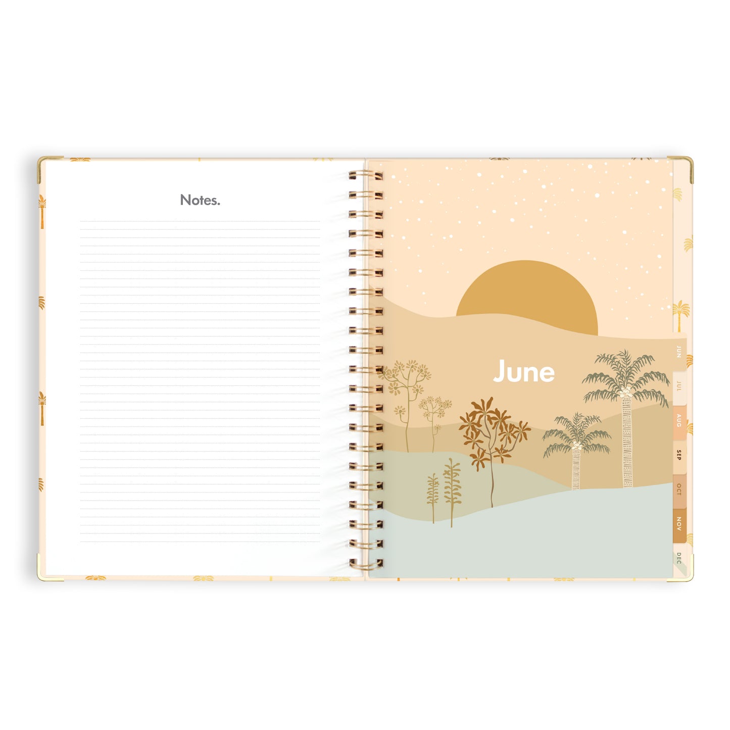 2024 A4 Teacher Planner- Tiny Palms