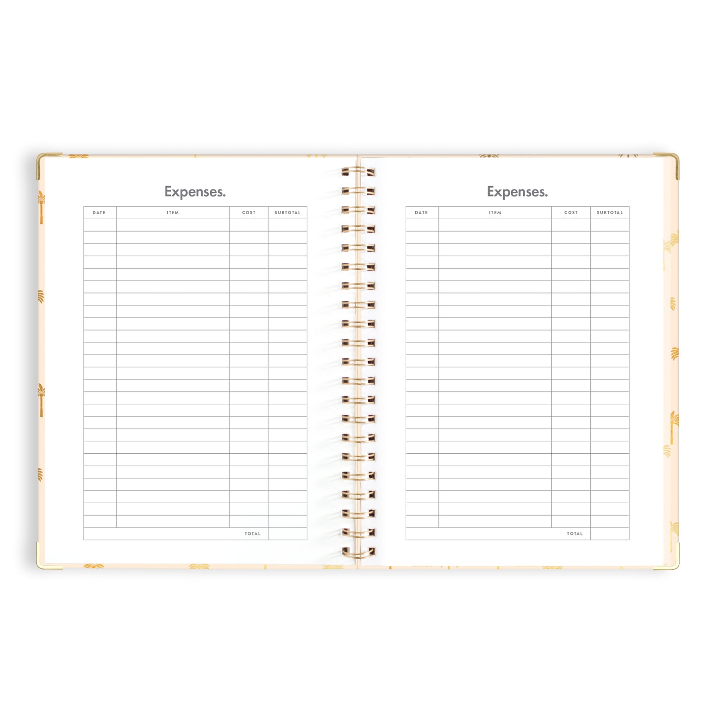 2024 A4 Teacher Planner- Tiny Palms