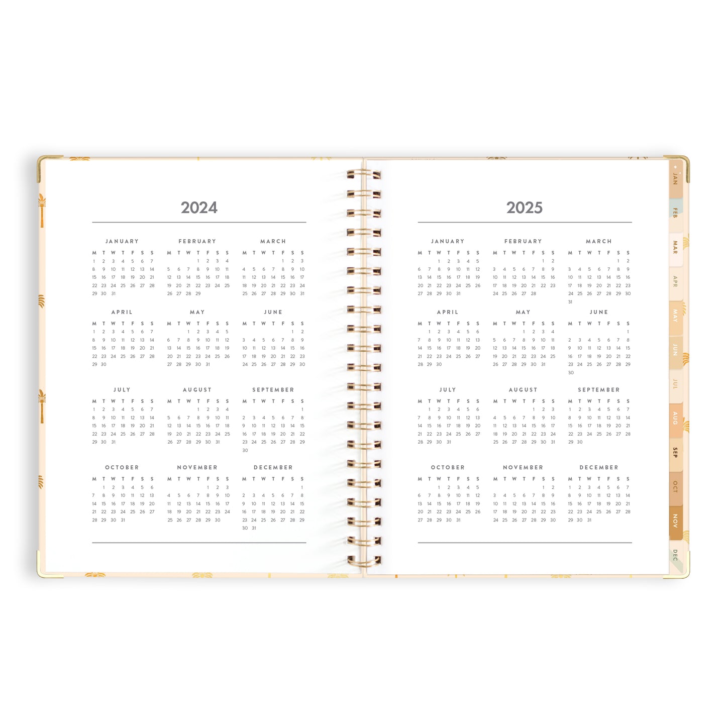 2024 A4 Teacher Planner- Tiny Palms