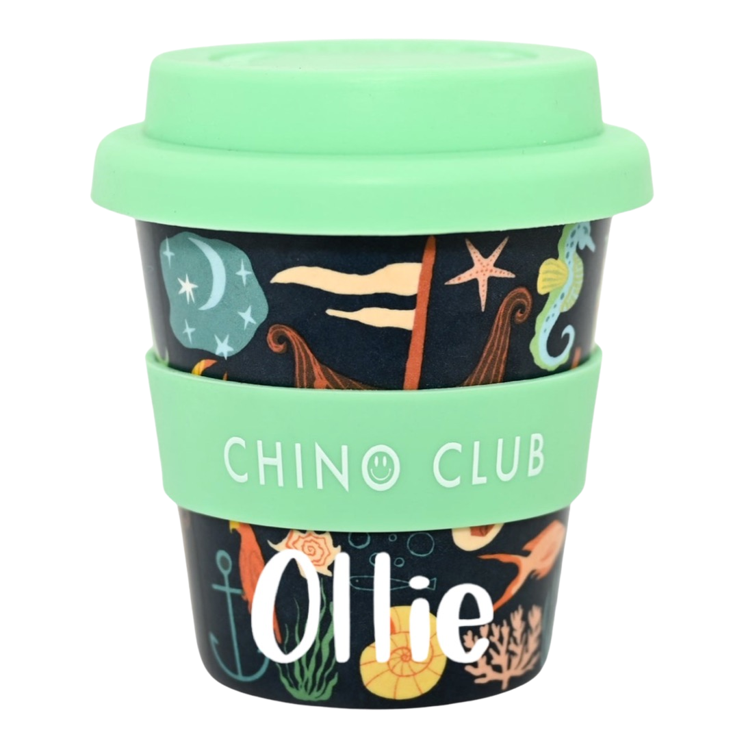 Personalised PIRATES Baby Chino Keep Cup