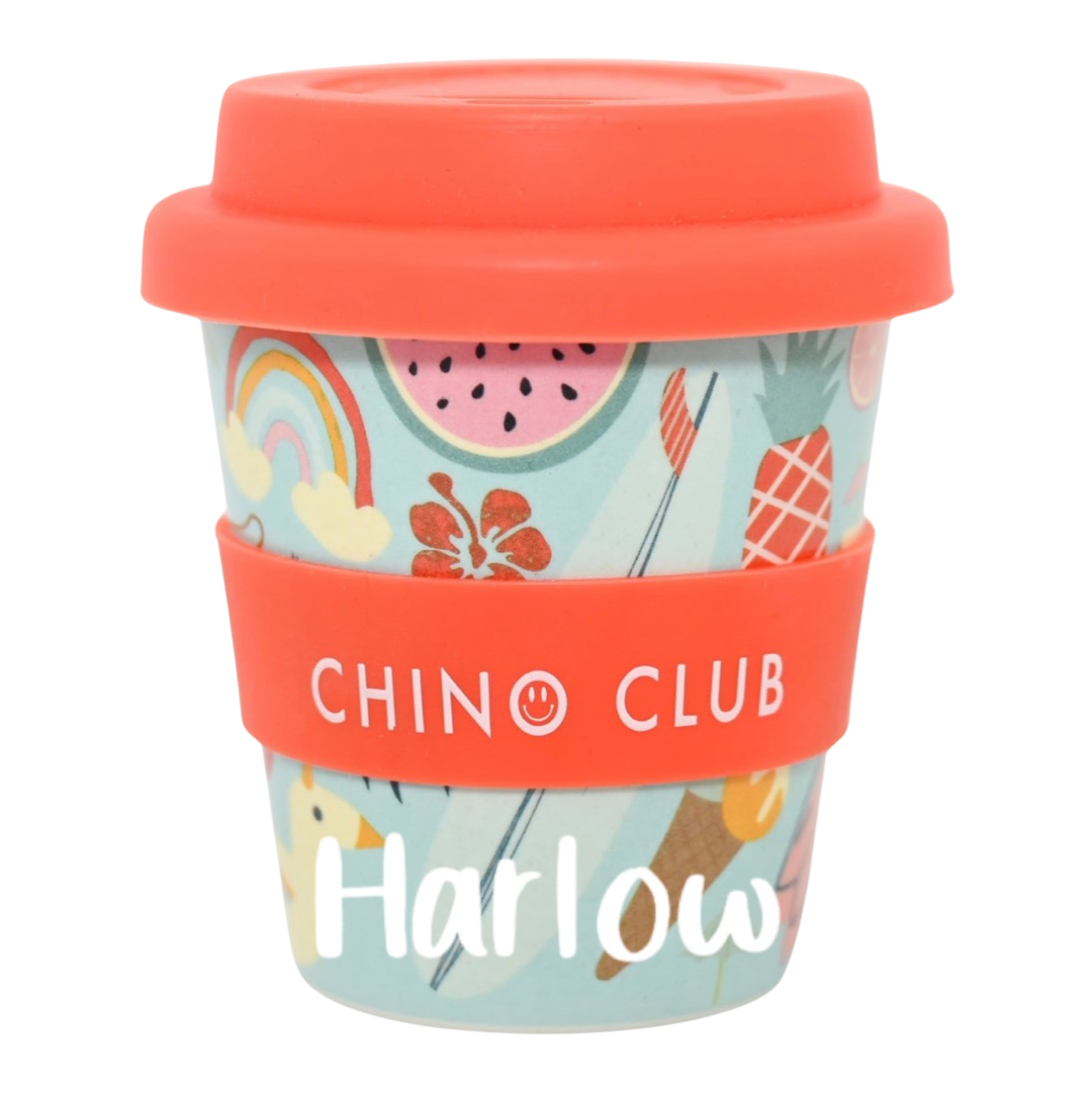 Personalised SUMMER VIBES Baby Chino Keep Cup