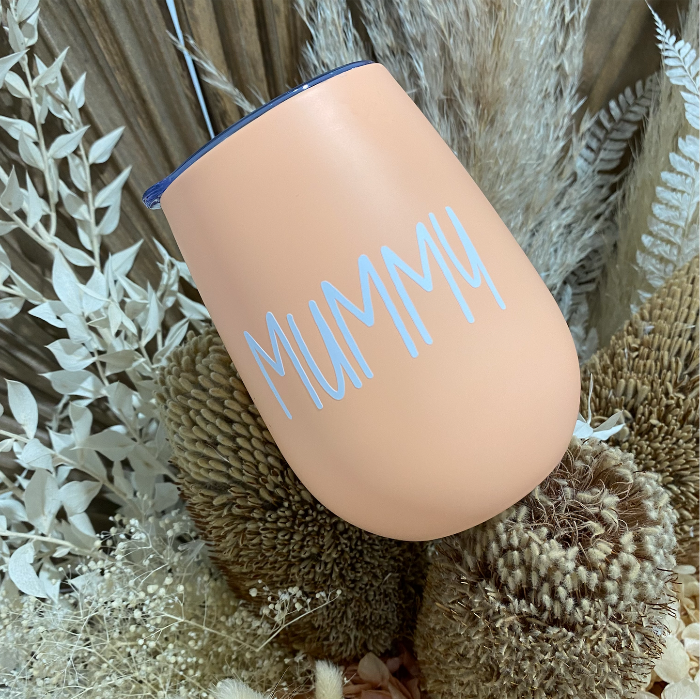 Personalised Double Walled Wine Tumbler and Sparkling Flute