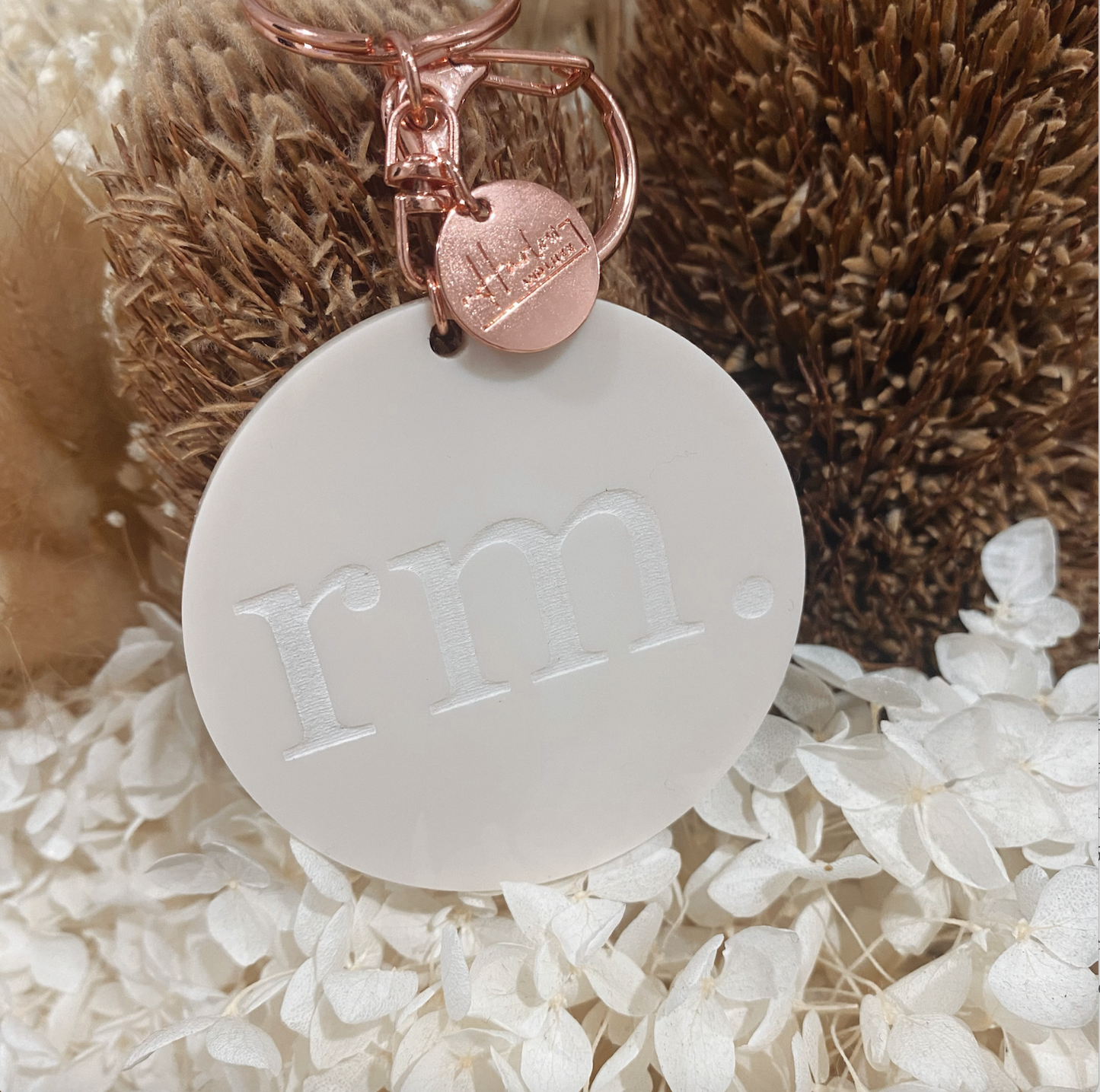 Personalised Acrylic Keyring