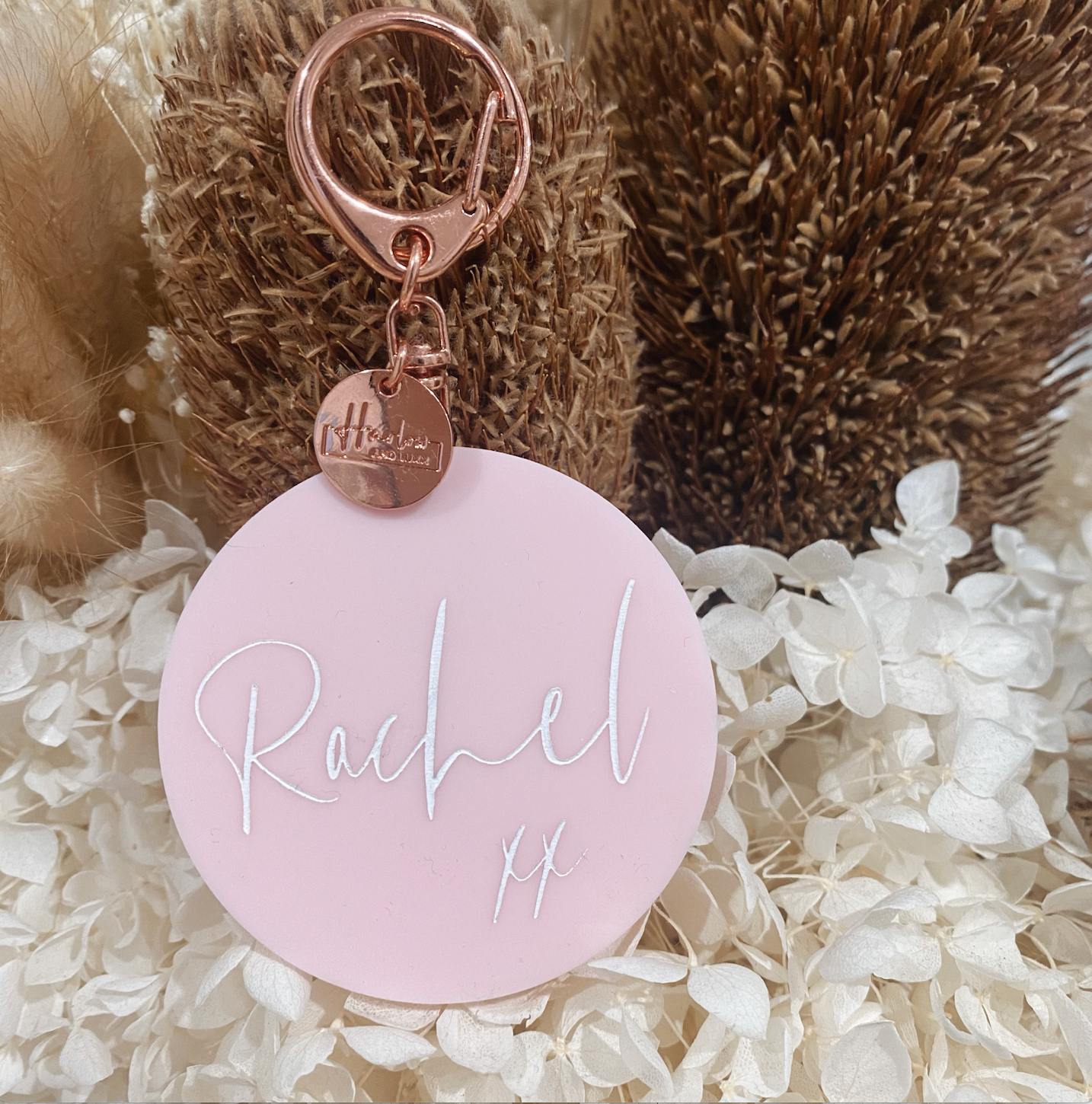 Personalised Acrylic Keyring