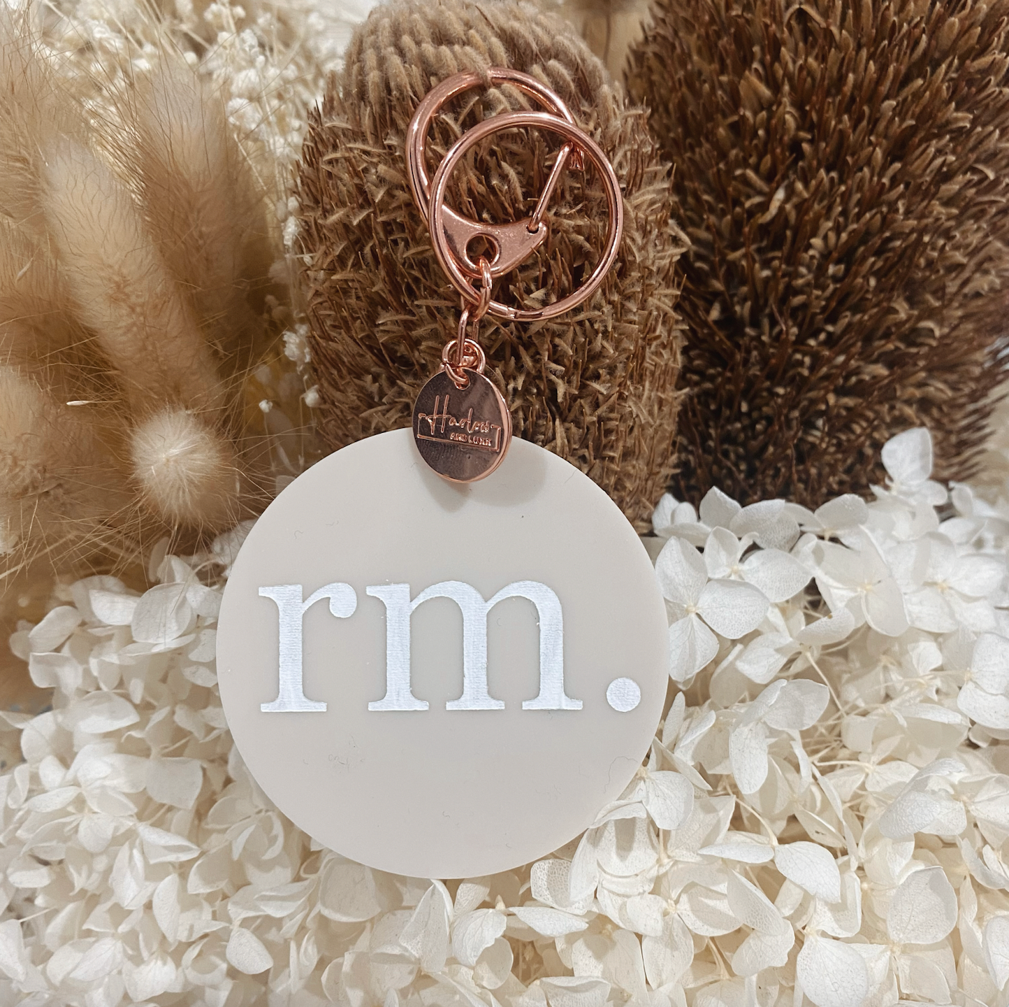 Personalised Acrylic Keyring
