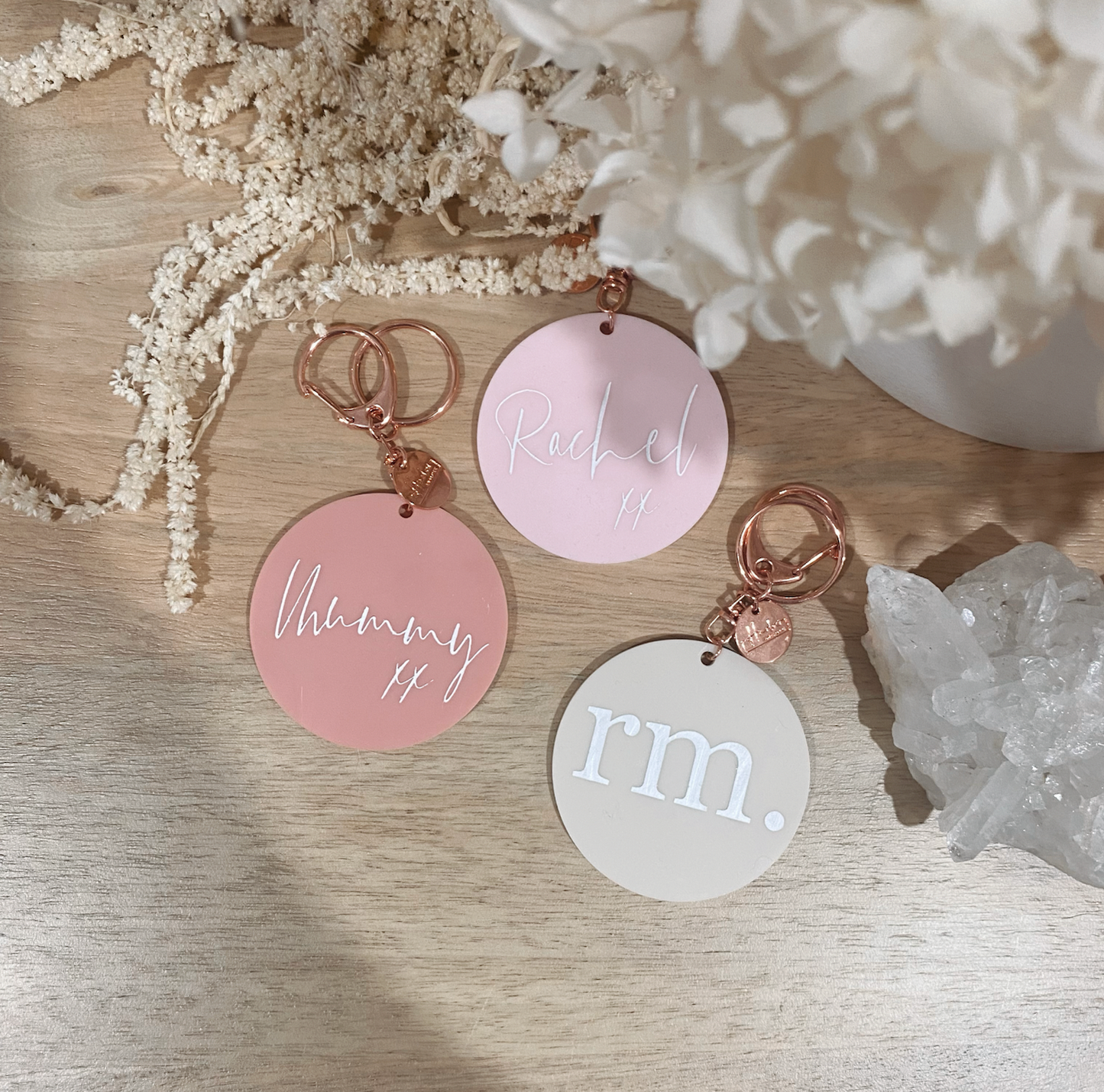 Personalised Acrylic Keyring
