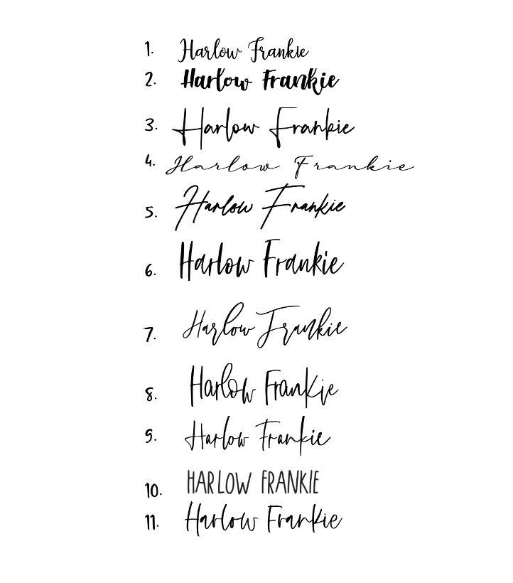 Flat Christmas Baubles- First and Middle Name