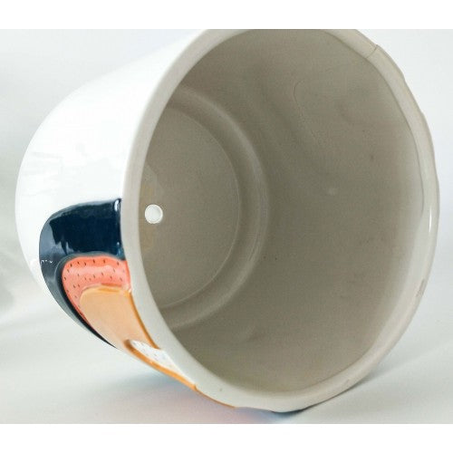 Rainbow Planter Blue 17cm
