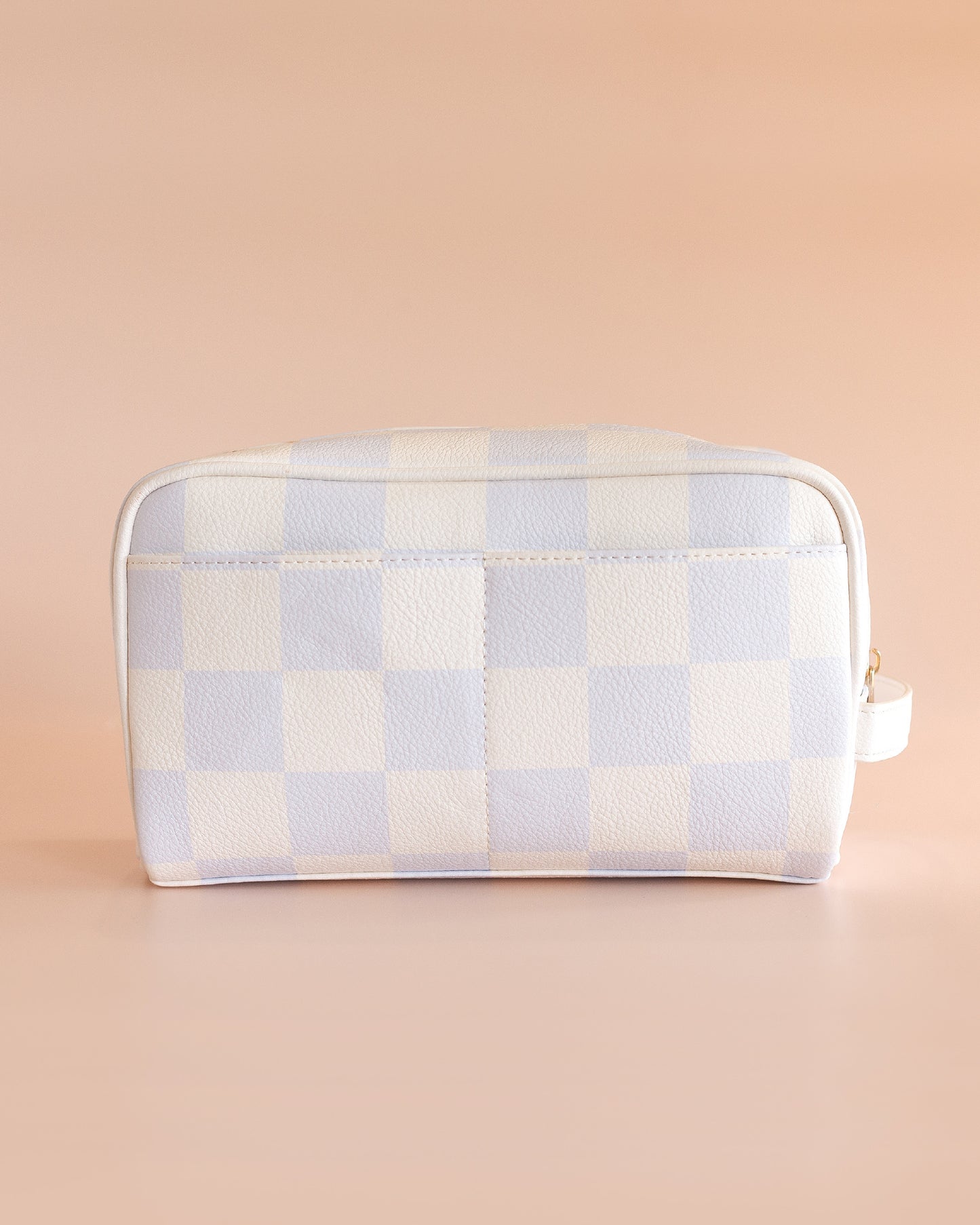 Personalised Powder Check Cosmetic - Wash Bag