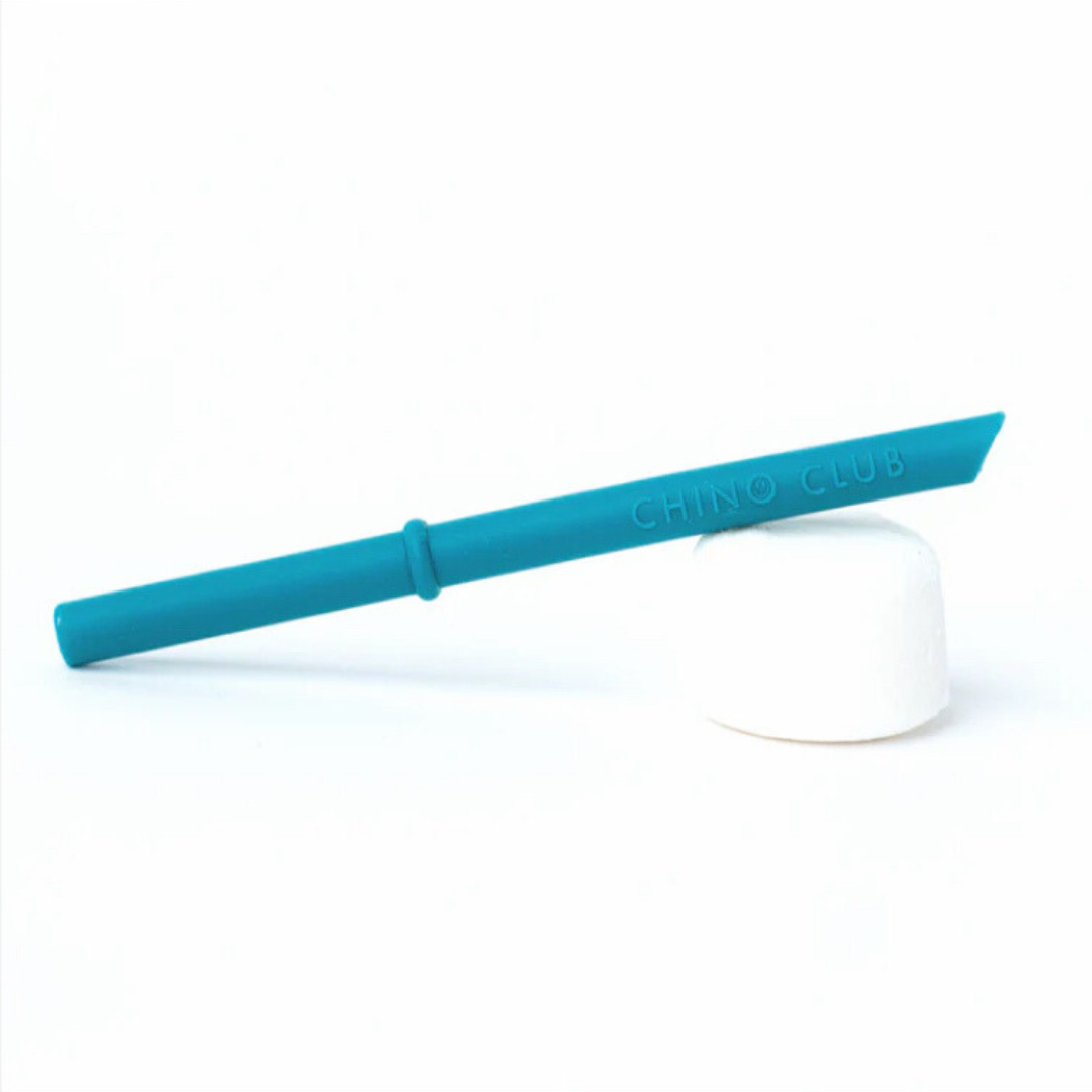 Single Silicone Straw