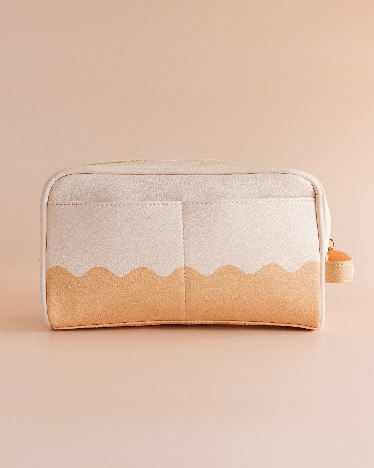 Personalised Caramel Ripple Cosmetic - Wash Bag