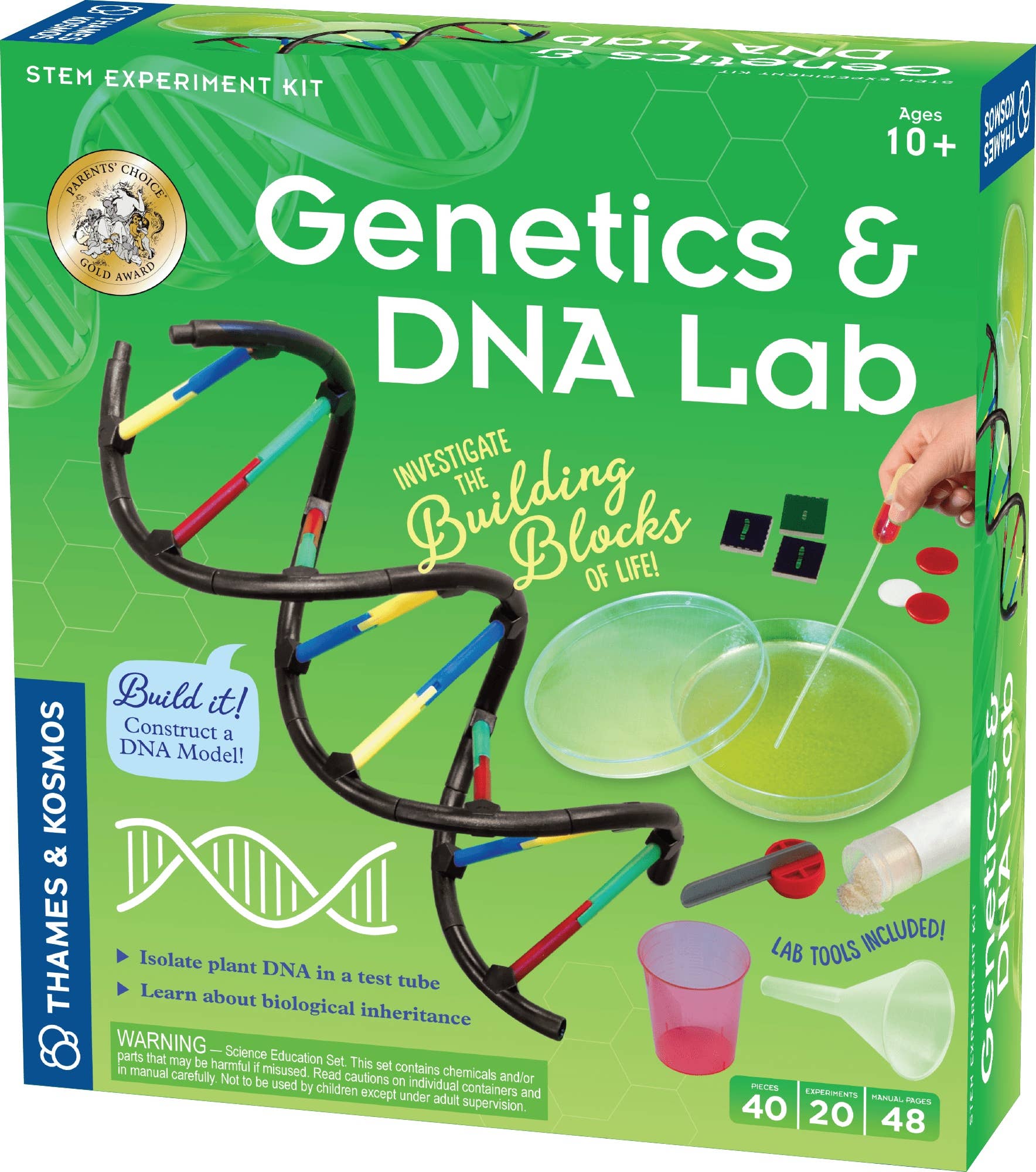 Genetics & DNA Science kit – Harlow & Luxx