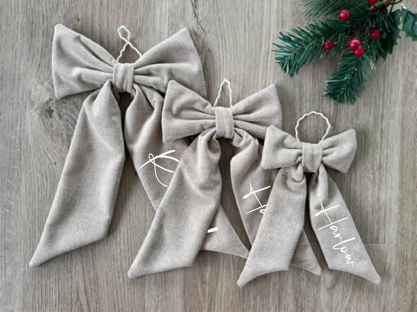 Luxe Personalised Bow - small