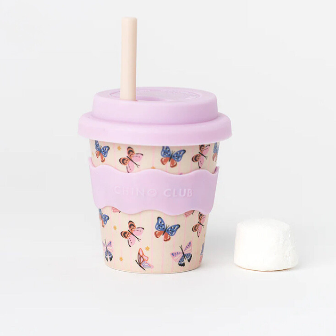 Personalised Butterfly Babychino Cup 4oz