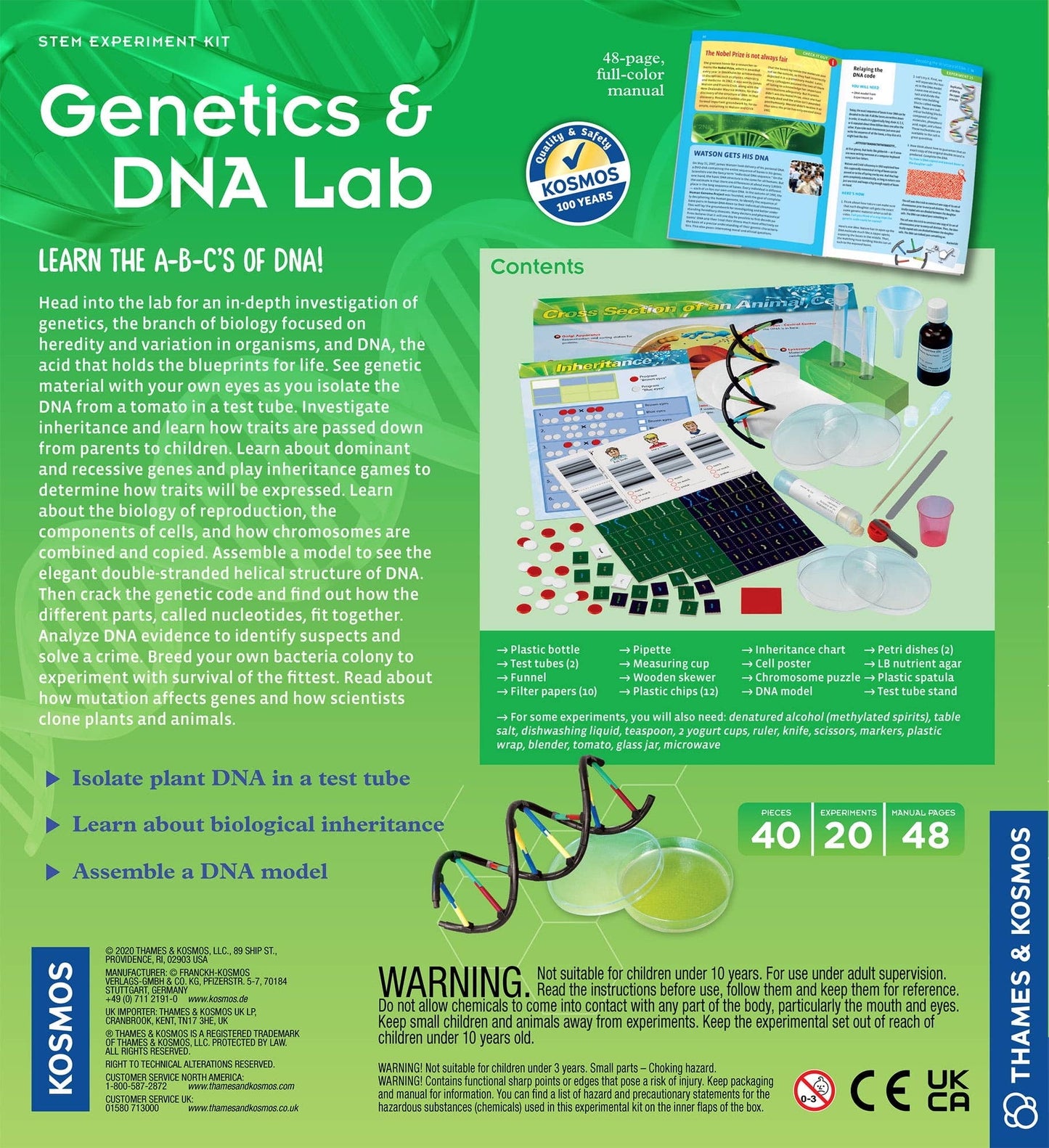 Genetics & DNA Science kit