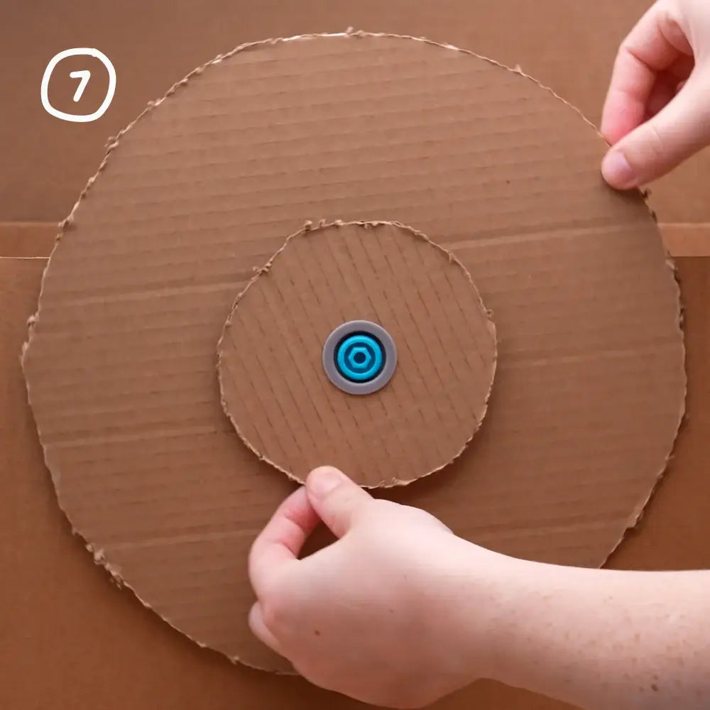 ROTO-RING | Makedo Cardboard Construction Rotation Tool