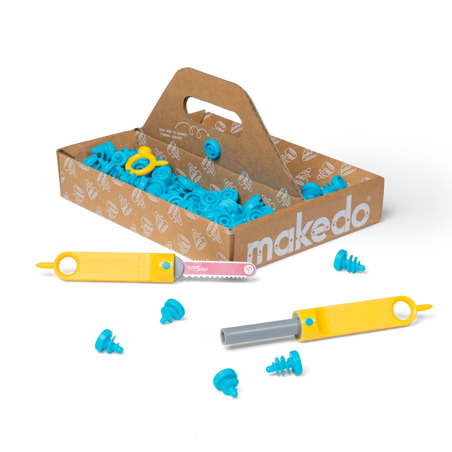 EXPLORE | Makedo Cardboard Construction Kit 1-2 Makers