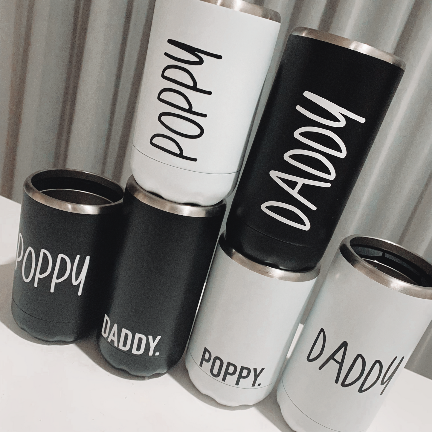Personalised Double Walled Can Cooler