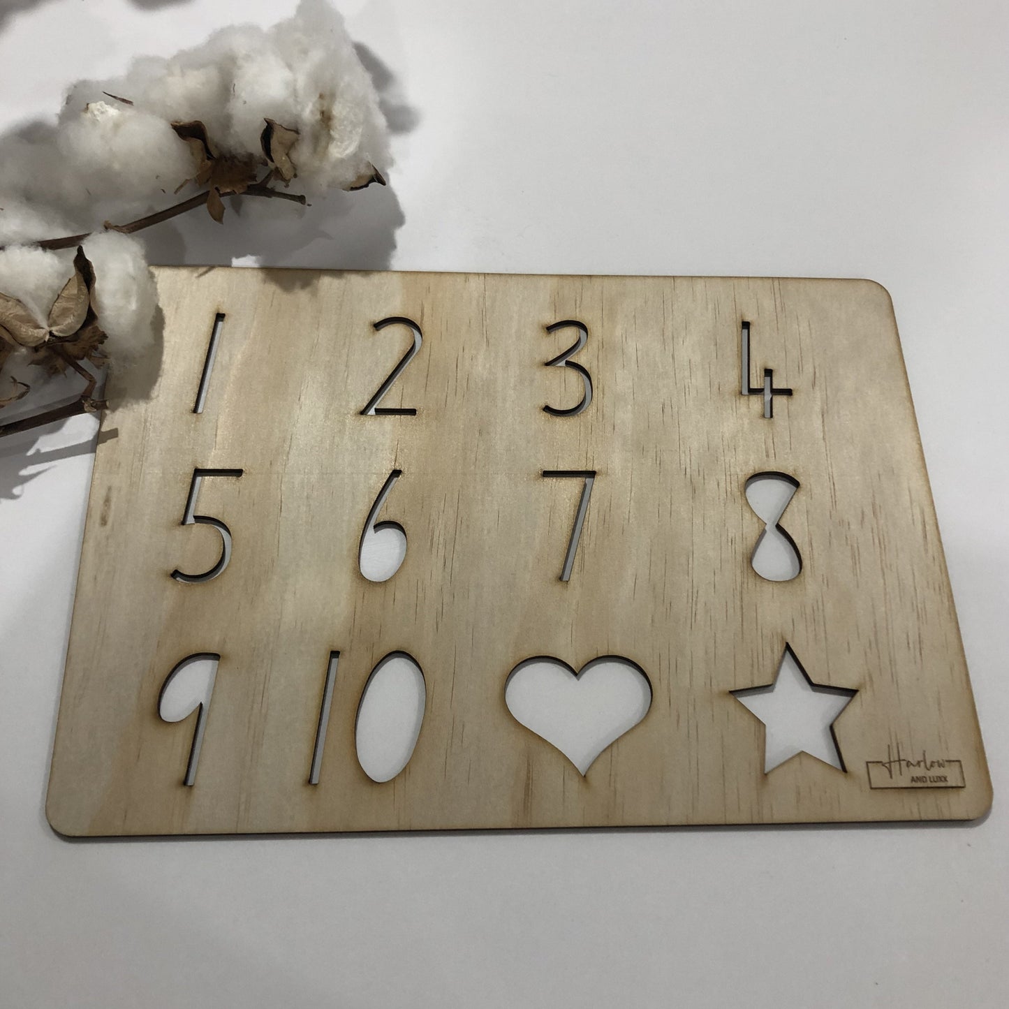 Letter, Number and Shape Stencils