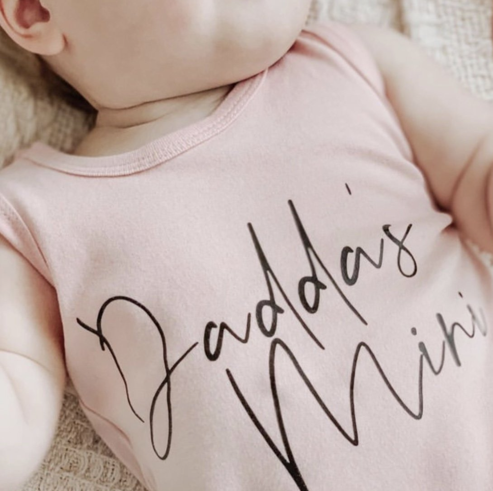 Baby Announcement or Godparent Onesie